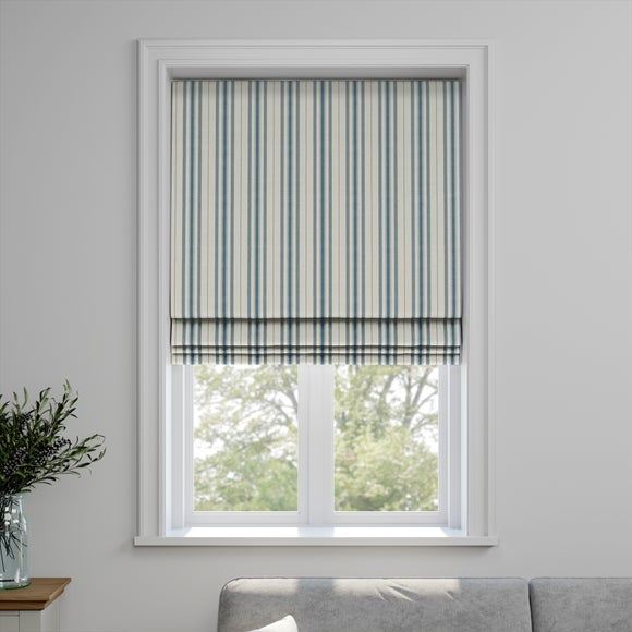 Barsby Made to Measure Roman Blind Indigo