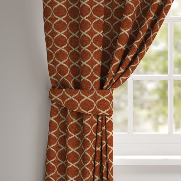 Trellis Made To Order Tieback Trellis Burnt Orange