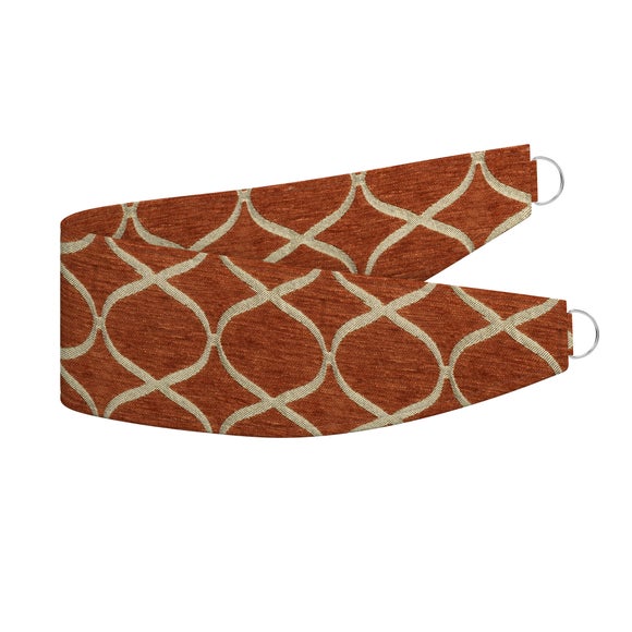 Trellis Made To Order Tieback Trellis Burnt Orange