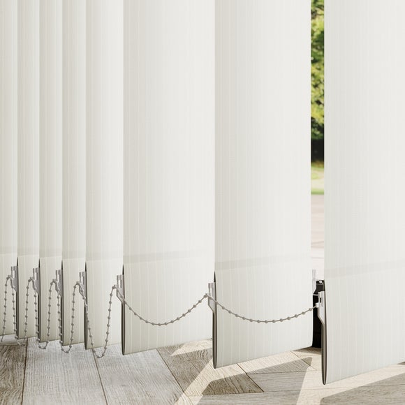 Lines Made to Measure Vertical Blinds Lines Cream Textured