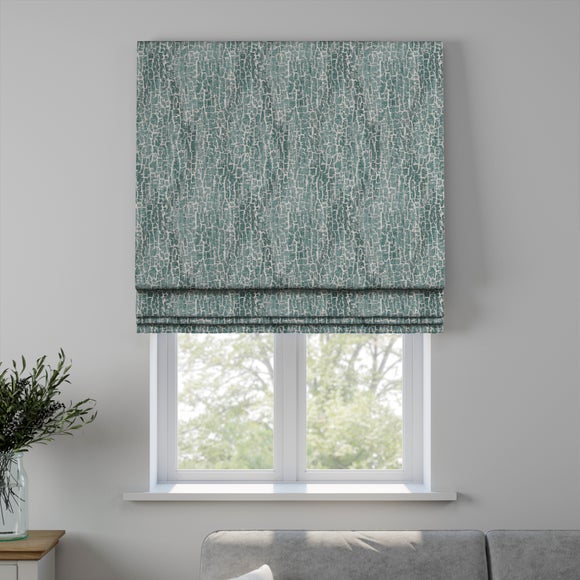 Quartz Made to Measure Roman Blind Teal