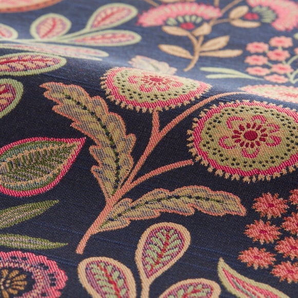 Arrelia Made to Measure Curtains Indigo