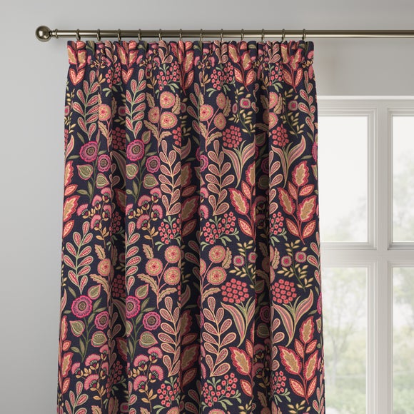 Arrelia Made to Measure Curtains Indigo