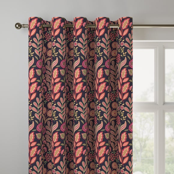 Arrelia Made to Measure Curtains Indigo