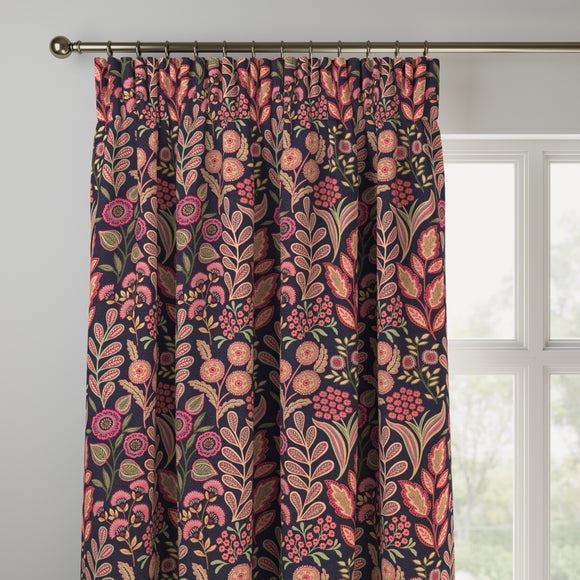Arrelia Made to Measure Curtains Indigo