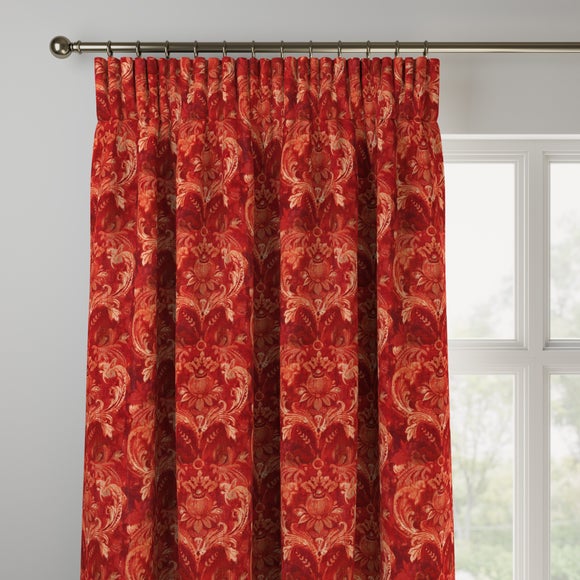 Celeste Made to Measure Curtains Celeste Rosso