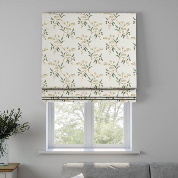 Elford Made to Measure Roman Blind Teal