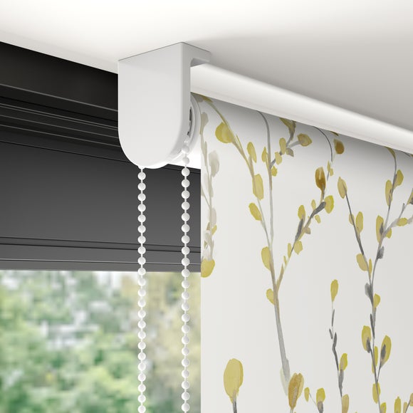 Willow Stem Brazen Blackout Made to Measure Flame Retardant Roller Blind Willow Brazen Yellow