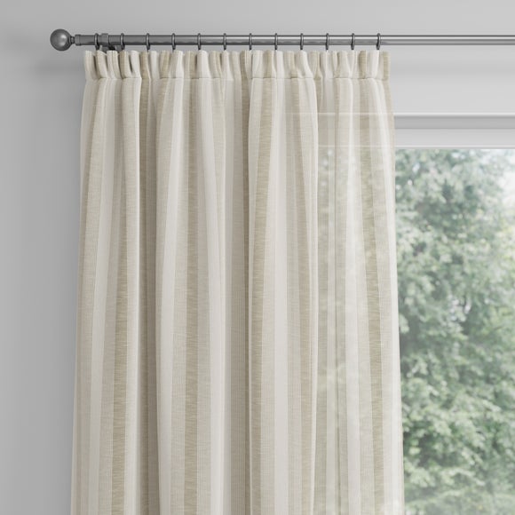 Ives Made to Measure Voile Curtains Ives Natural