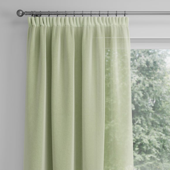 Arcadia Made to Measure Voile Curtains Arcadia French Green