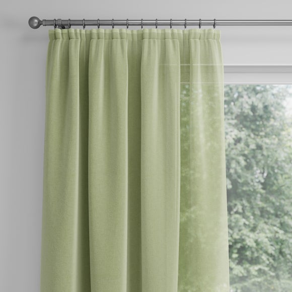 Arcadia Made to Measure Voile Curtains Arcadia French Green
