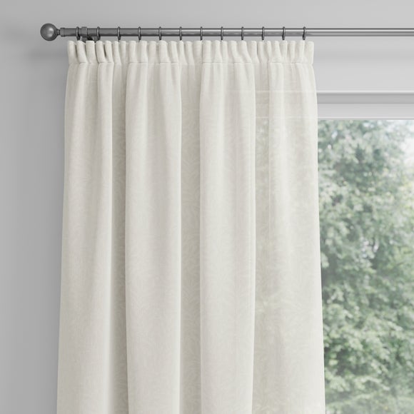 William Morris at Home Willow Bough Sheer Made to Measure Voile Curtains Willow Bough Sheer Sand