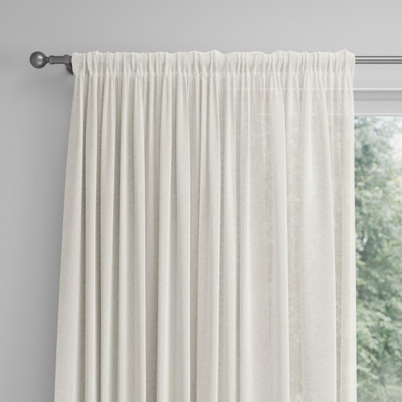 William Morris at Home Willow Bough Sheer Made to Measure Voile Curtains Willow Bough Sheer Sand