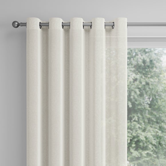 William Morris at Home Willow Bough Sheer Made to Measure Voile Curtains Willow Bough Sheer Sand