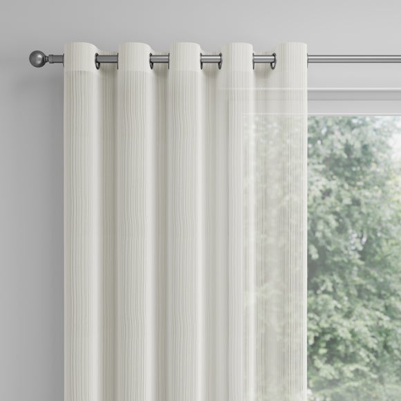 Serena Made to Measure Voile Curtains Serena Porcelain
