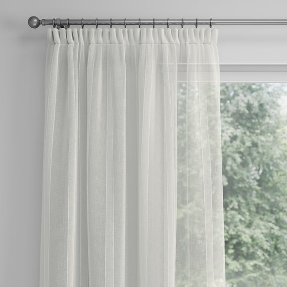 Mira Made to Measure Voile Curtains Mira Natural