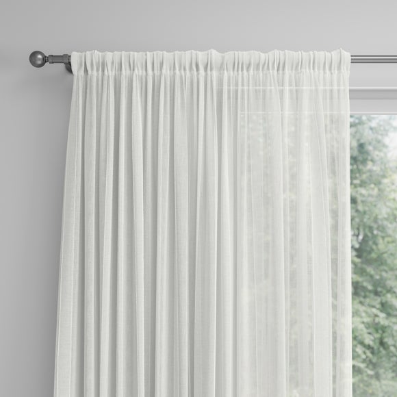 Mira Made to Measure Voile Curtains Mira Natural