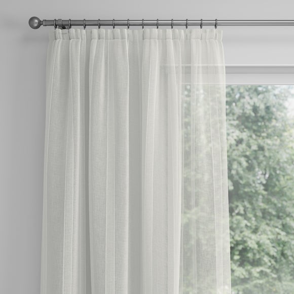 Mira Made to Measure Voile Curtains Mira Natural