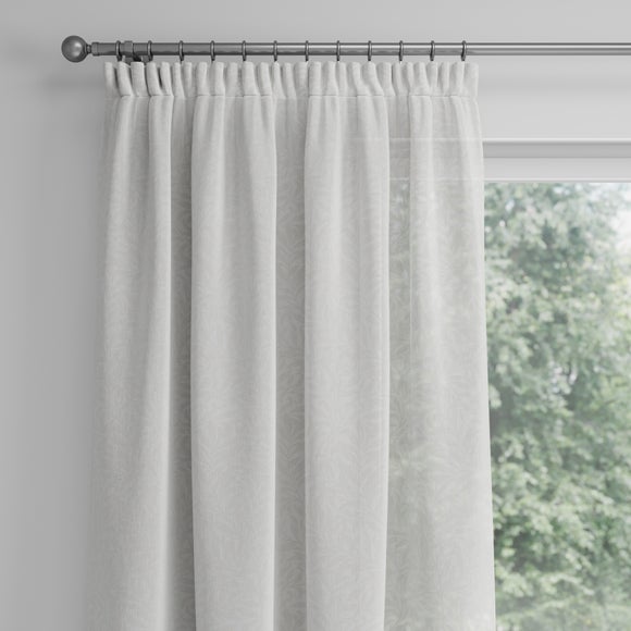 William Morris at Home Willow Bough Sheer Made to Measure Voile Curtains Willow Bough Sheer Dove