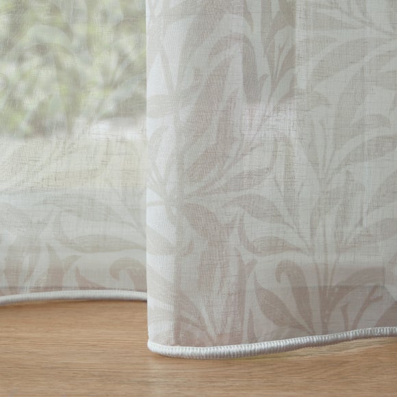 William Morris at Home Willow Bough Sheer Made to Measure Voile Curtains Willow Bough Sheer Dove