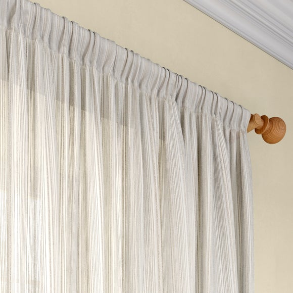 Churchgate Astley Made to Measure Voile Curtains Warm Sand
