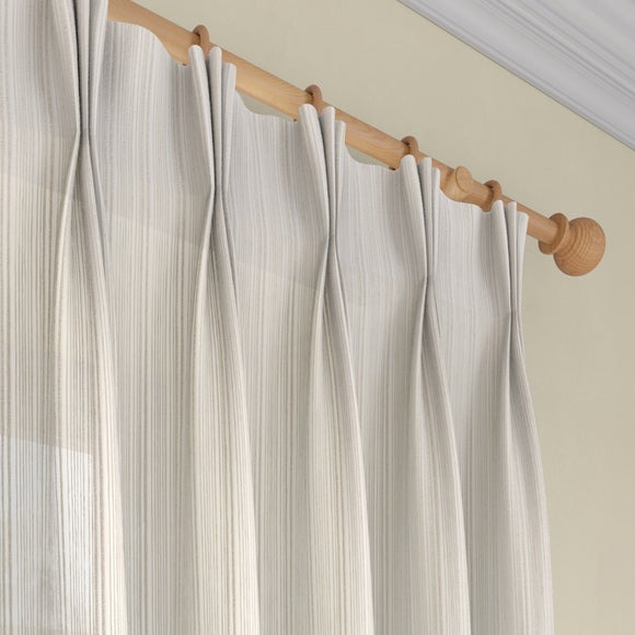Churchgate Astley Made to Measure Voile Curtains Warm Sand