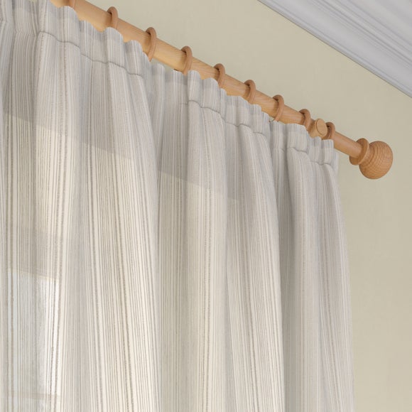 Churchgate Astley Made to Measure Voile Curtains Warm Sand
