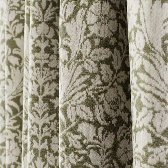 Churchgate Breedon Made to Measure Curtains Olive