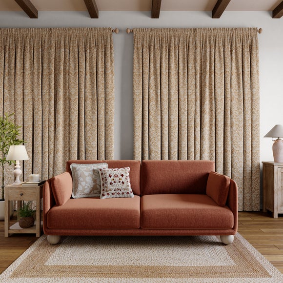 Churchgate Breedon Made to Measure Curtains Honey