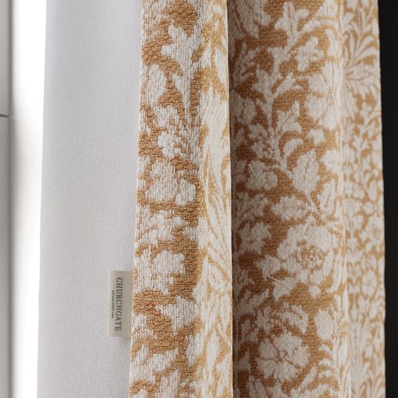 Churchgate Breedon Made to Measure Curtains Honey