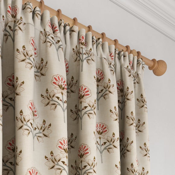 Churchgate Hallaton Made to Measure Curtains Rhubarb