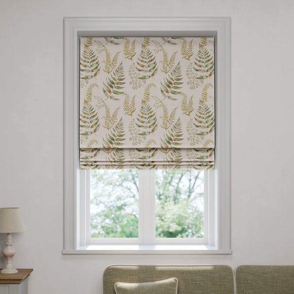 Churchgate Huncote Made to Measure Roman Blind Moss Green