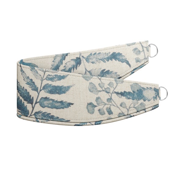 Churchgate Huncote Made to Order Tieback Folkstone Blue