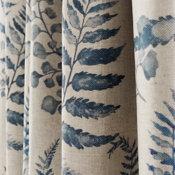 Churchgate Huncote Made to Measure Curtains Folkstone Blue