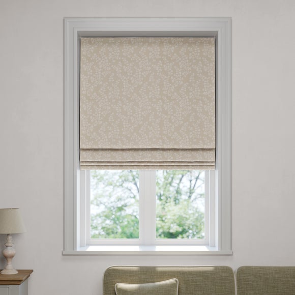 Churchgate Woodville Made to Measure Roman Blind Sandstone