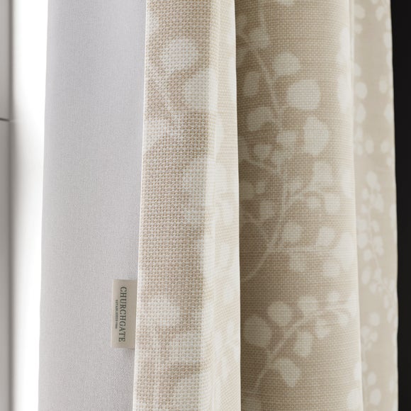 Churchgate Woodville Made to Measure Curtains Sandstone