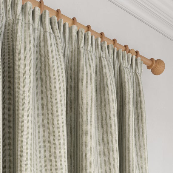 Churchgate Wilson Made to Measure Curtains Olive