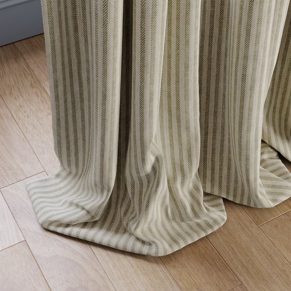 Churchgate Wilson Made to Measure Curtains Olive