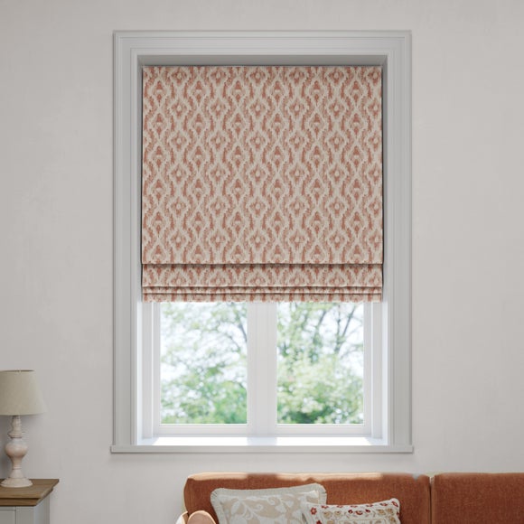 Churchgate Eaves Made to Measure Roman Blind Terracotta