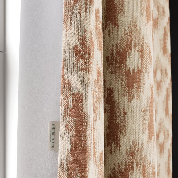 Churchgate Eaves Made to Measure Curtains Terracotta
