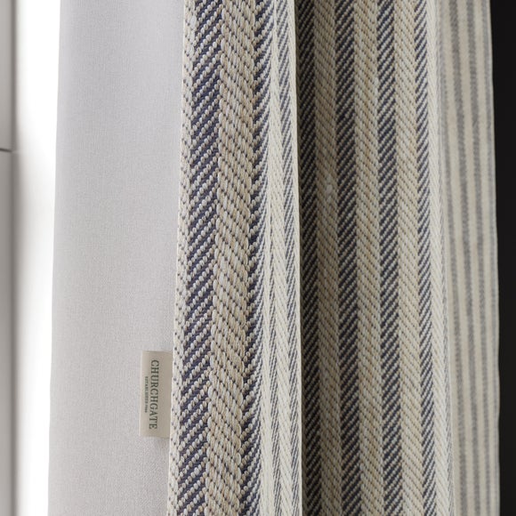 Churchgate Wilson Made to Measure Curtains Folkstone Blue