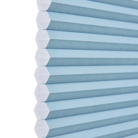Opaline Daylight Made to Measure Perfect Fit Pleated Blind Opaline Cornflower