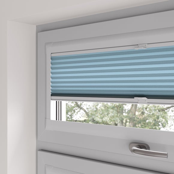 Opaline Daylight Made to Measure Perfect Fit Pleated Blind Opaline Cornflower