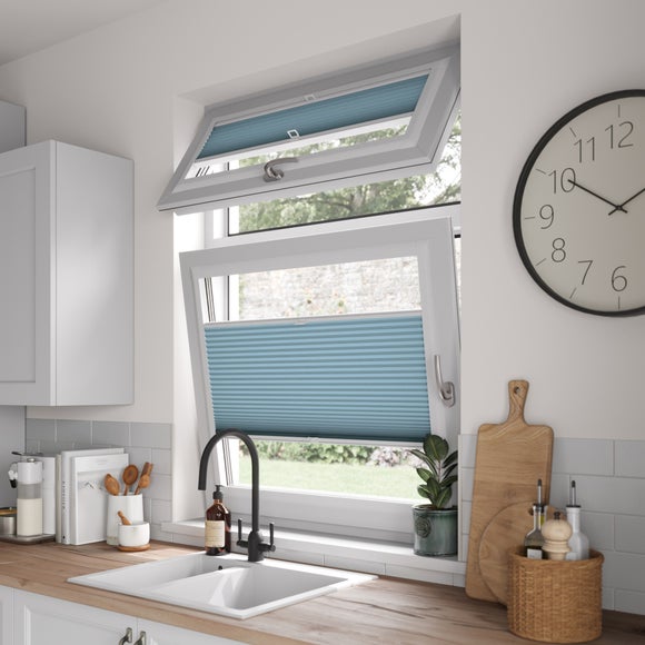 Opaline Daylight Made to Measure Perfect Fit Pleated Blind Opaline Cornflower