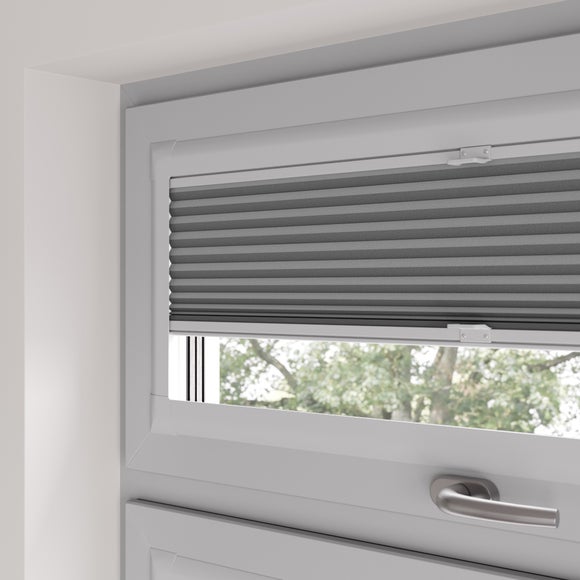 Brume Pro Blackout Made to Measure Fire Retardant Perfect Fit Pleated Blinds Brume Pro Graphite