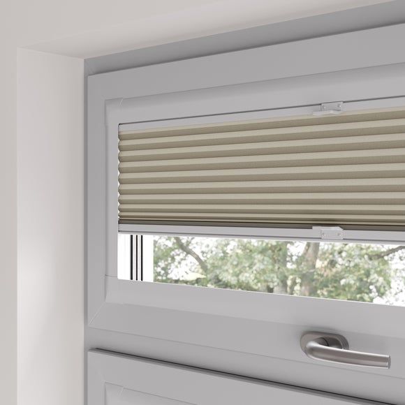 Brume Blackout Made to Measure Perfect Fit Pleated Blind Brume Taupe
