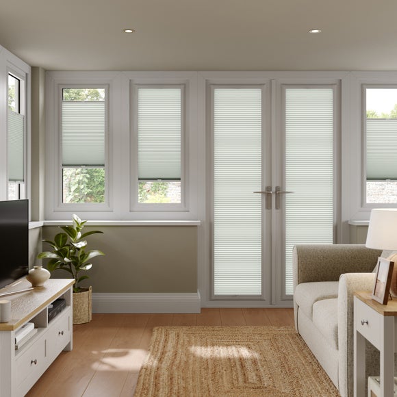 Lyra Daylight Made to Measure Perfect Fit Pleated Blind Lyra Slate