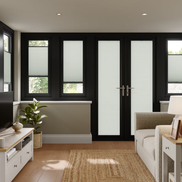 Lyra Daylight Made to Measure Perfect Fit Pleated Blind Lyra Slate