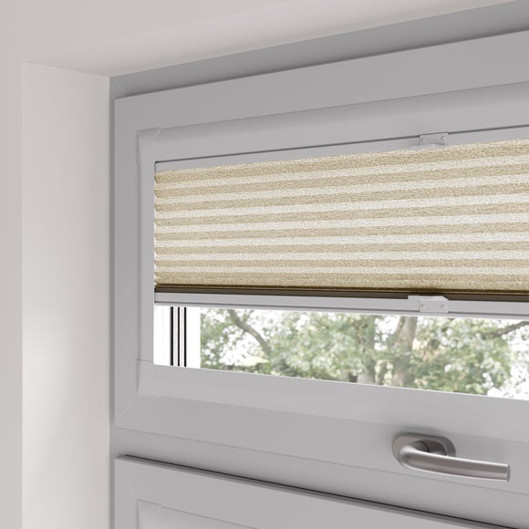 Nova Daylight Made to Measure Perfect Fit Pleated Blind Nova Flax