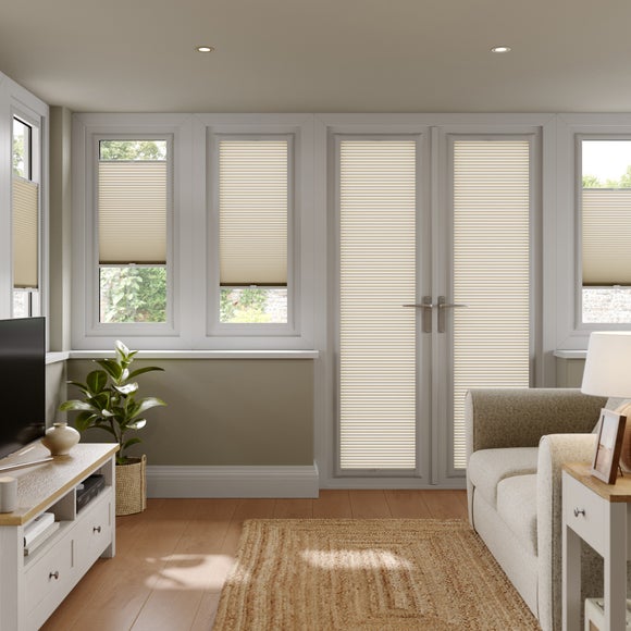 Nova Daylight Made to Measure Perfect Fit Pleated Blind Nova Flax